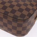 LOUIS VUITTON Damier Ebene Spontini Hand Bag SPO 2way M47500 LV Auth 198866A-19