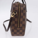 LOUIS VUITTON Damier Ebene Spontini Hand Bag SPO 2way M47500 LV Auth 198866A-4