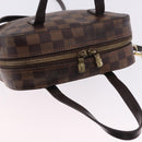 LOUIS VUITTON Damier Ebene Spontini Hand Bag SPO 2way M47500 LV Auth 198866A-6