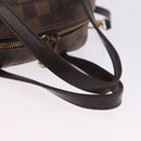 LOUIS VUITTON Damier Ebene Spontini Hand Bag SPO 2way M47500 LV Auth 198866A-7