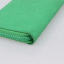 LOUIS VUITTON Taurillon Clemence Zippy Wallet Vertical Green M81549 Auth 198868M-15