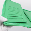 LOUIS VUITTON Taurillon Clemence Zippy Wallet Vertical Green M81549 Auth 198868M-21