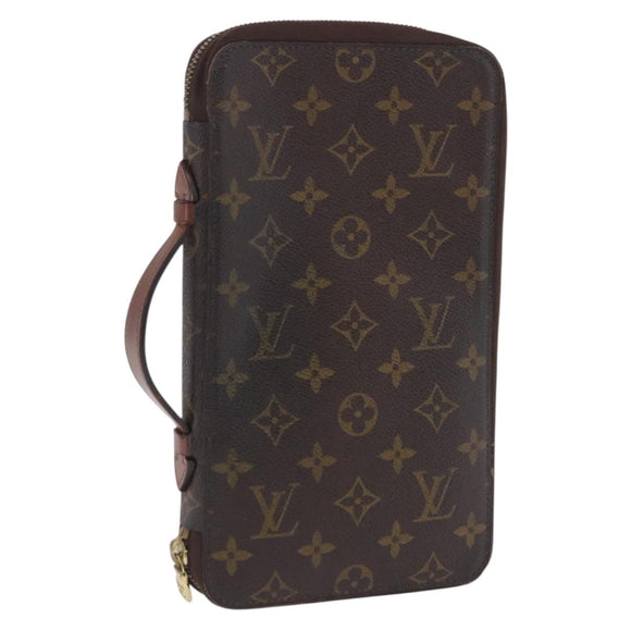LOUIS VUITTON Monogram Poche Escapade Travel Case M60113 LV Auth 198870
