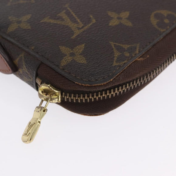LOUIS VUITTON Monogram Poche Escapade Travel Case M60113 LV Auth 198870