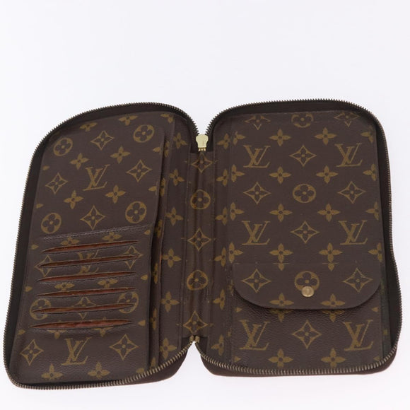 LOUIS VUITTON Monogram Poche Escapade Travel Case M60113 LV Auth 198870