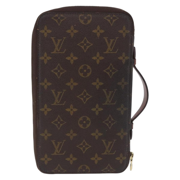 LOUIS VUITTON Monogram Poche Escapade Travel Case M60113 LV Auth 198870