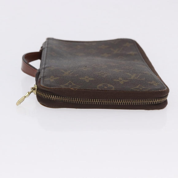 LOUIS VUITTON Monogram Poche Escapade Travel Case M60113 LV Auth 198870