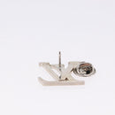 LOUIS VUITTON Brooch metal 3Set Silver M63476 LV Auth 198873V-14