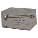 LOUIS VUITTON Brooch metal 3Set Silver M63476 LV Auth 198873V-3