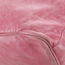 BALENCIAGA Zazigi Hand Bag Leather 2way Pink 128523 Auth 198882V-16