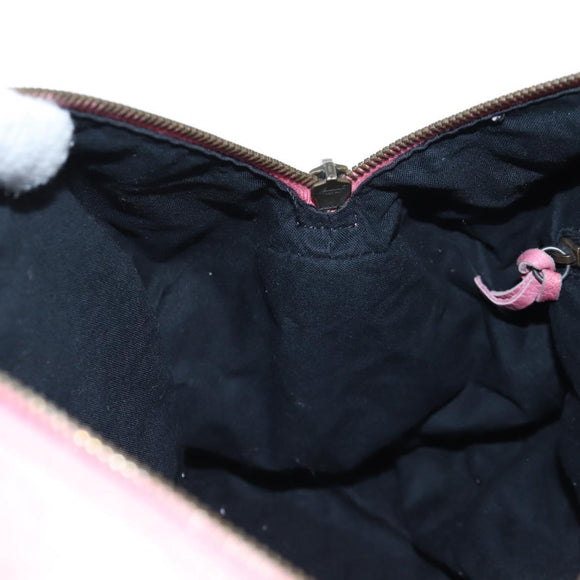 BALENCIAGA Zazigi Hand Bag Leather 2way Pink 128523 Auth 198882V