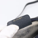 GUCCI GG Supreme Sherry Line Shoulder Bag PVC Navy Gold 116 02 089 Auth 198887-20