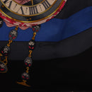 HERMES Carre 90 Scarf Silk Blue Pink Auth 198891-11