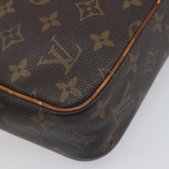 LOUIS VUITTON Monogram Compiegne 23 Clutch Bag M51847 LV Auth 198903