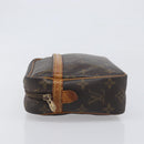 LOUIS VUITTON Monogram Compiegne 23 Clutch Bag M51847 LV Auth 198903-4