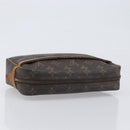 LOUIS VUITTON Monogram Compiegne 23 Clutch Bag M51847 LV Auth 198903-5
