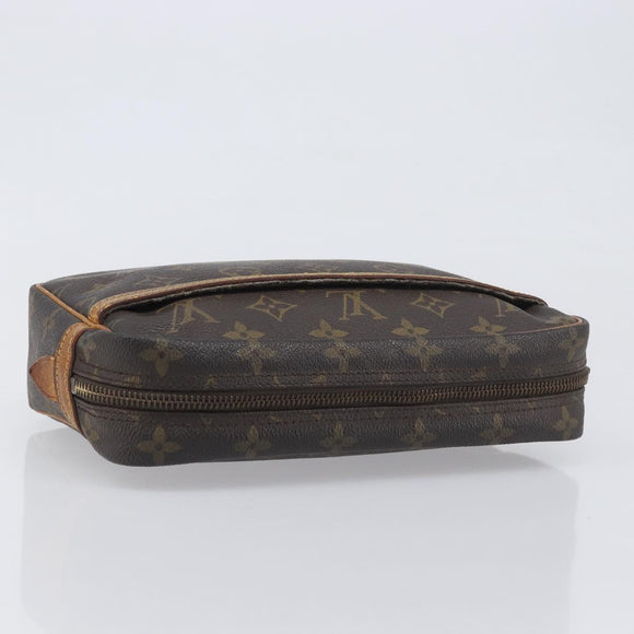 LOUIS VUITTON Monogram Compiegne 23 Clutch Bag M51847 LV Auth 198903