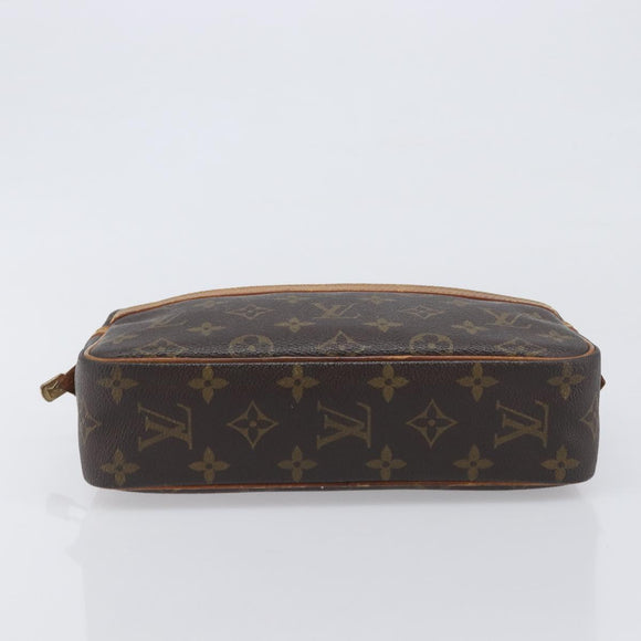 LOUIS VUITTON Monogram Compiegne 23 Clutch Bag M51847 LV Auth 198903