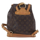 LOUIS VUITTON Monogram Montsouris MM Backpack M51136 LV Auth 198904-2