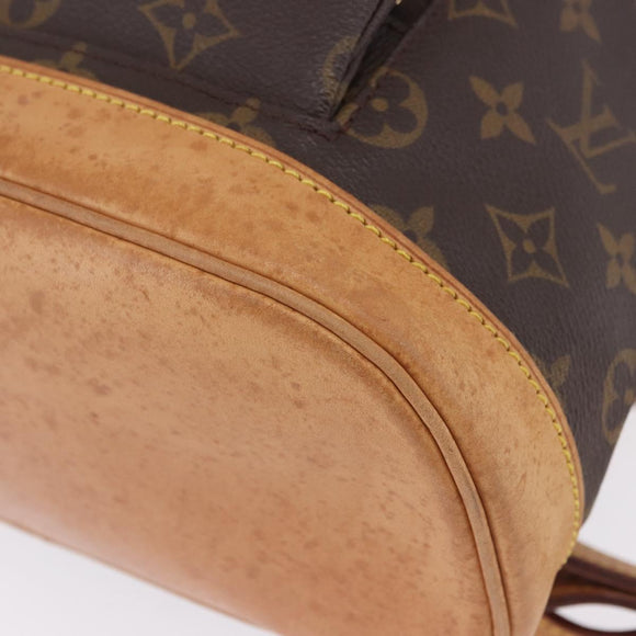 LOUIS VUITTON Monogram Montsouris MM Backpack M51136 LV Auth 198905