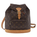 LOUIS VUITTON Monogram Montsouris MM Backpack M51136 LV Auth 198905-13