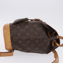 LOUIS VUITTON Monogram Montsouris MM Backpack M51136 LV Auth 198905-3