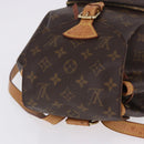 LOUIS VUITTON Monogram Montsouris MM Backpack M51136 LV Auth 198905-7