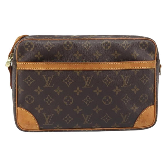 LOUIS VUITTON Monogram Trocadero 30 Shoulder Bag M51272 LV Auth 198906