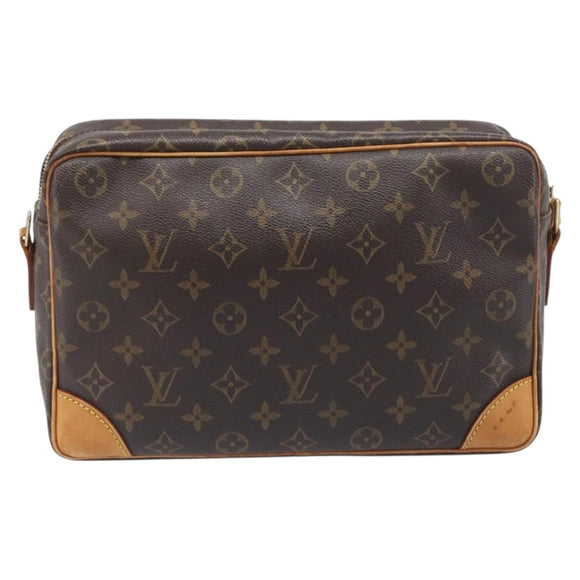 LOUIS VUITTON Monogram Trocadero 30 Shoulder Bag M51272 LV Auth 198906