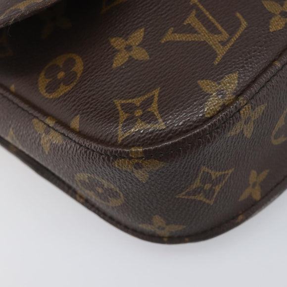 LOUIS VUITTON Monogram Saint Cloud MM Shoulder Bag M51243 LV Auth 198907