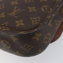 LOUIS VUITTON Monogram Saint Cloud MM Shoulder Bag M51243 LV Auth 198907-18