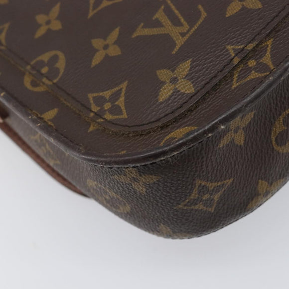 LOUIS VUITTON Monogram Saint Cloud MM Shoulder Bag M51243 LV Auth 198907