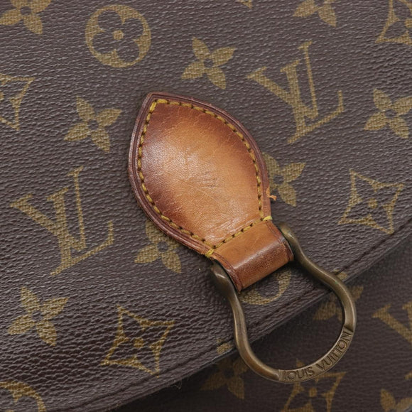LOUIS VUITTON Monogram Saint Cloud MM Shoulder Bag M51243 LV Auth 198907