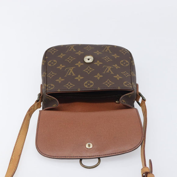 LOUIS VUITTON Monogram Saint Cloud MM Shoulder Bag M51243 LV Auth 198907