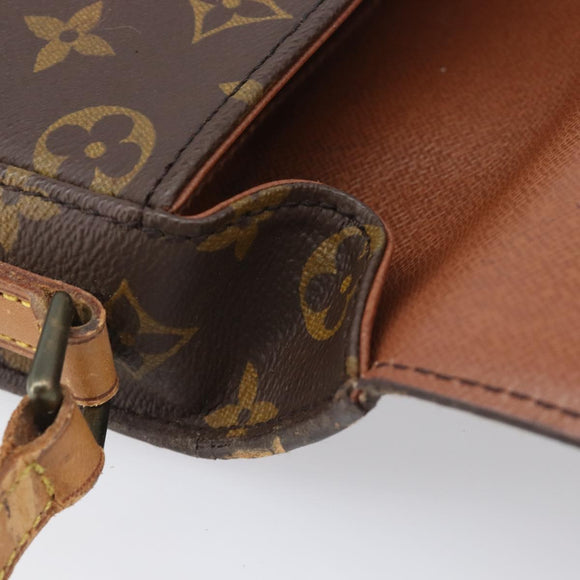 LOUIS VUITTON Monogram Saint Cloud MM Shoulder Bag M51243 LV Auth 198907