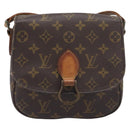 LOUIS VUITTON Monogram Saint Cloud MM Shoulder Bag M51243 LV Auth 198907-13