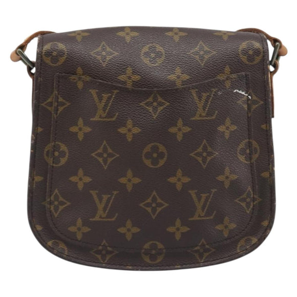 LOUIS VUITTON Monogram Saint Cloud MM Shoulder Bag M51243 LV Auth 198907