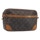 LOUIS VUITTON Monogram Compiegne 28 Clutch Bag M51845 LV Auth 198909-1