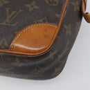 LOUIS VUITTON Monogram Compiegne 28 Clutch Bag M51845 LV Auth 198909-15