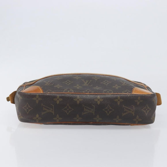 LOUIS VUITTON Monogram Compiegne 28 Clutch Bag M51845 LV Auth 198909