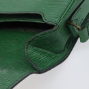 LOUIS VUITTON Epi Cartouchiere MM Shoulder Bag Green M52244 LV Auth 198910-9