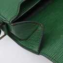 LOUIS VUITTON Epi Cartouchiere MM Shoulder Bag Green M52244 LV Auth 198910-21
