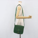 LOUIS VUITTON Epi Cartouchiere MM Shoulder Bag Green M52244 LV Auth 198910-25