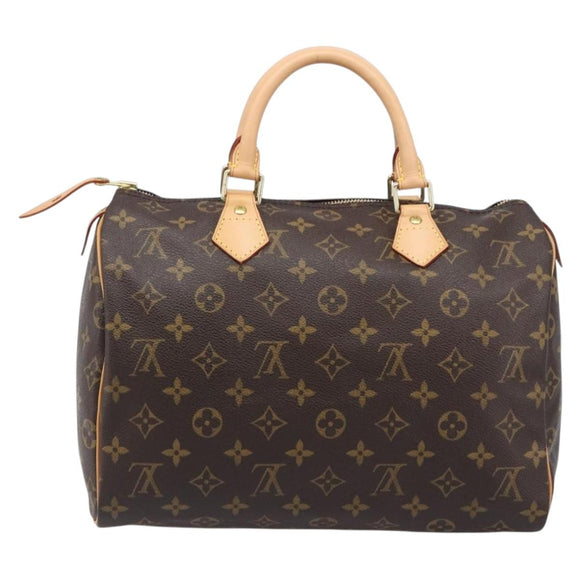 LOUIS VUITTON Monogram Speedy 30 Hand Bag M41526 LV Auth 198912A
