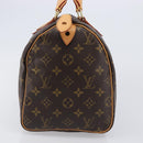 LOUIS VUITTON Monogram Speedy 30 Hand Bag M41526 LV Auth 198912A-4