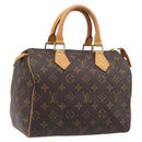 LOUIS VUITTON Monogram Speedy 25 Hand Bag M41528 LV Auth 198913A-1