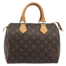 LOUIS VUITTON Monogram Speedy 25 Hand Bag M41528 LV Auth 198913A-13