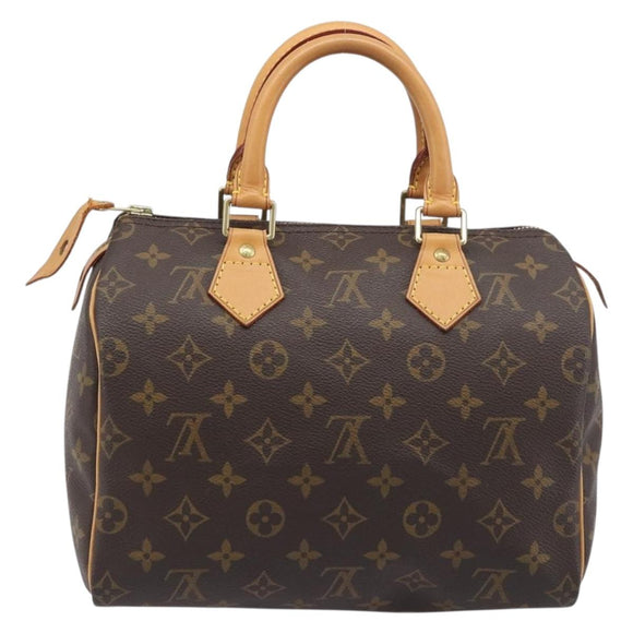 LOUIS VUITTON Monogram Speedy 25 Hand Bag M41528 LV Auth 198913A