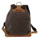 LOUIS VUITTON Monogram Montsouris GM Backpack M51135 LV Auth 198914-2