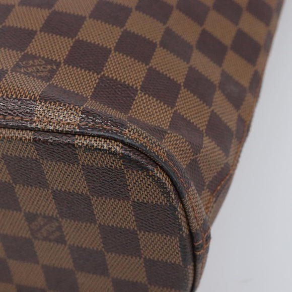 LOUIS VUITTON Damier Ebene Vavin GM Tote Bag N51169 LV Auth 198915